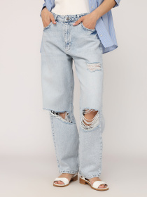 Джинси мом YUKI модель ЦБ-00271917 Фото