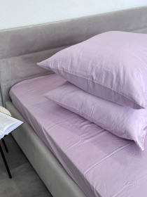 Комплект наволочек из сатина 2 шт. сиреневого цвета Iris Ecotton модель 24734 Фото