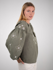 Вышитая рубашка Едельвіка модель 245-25_00 Фото