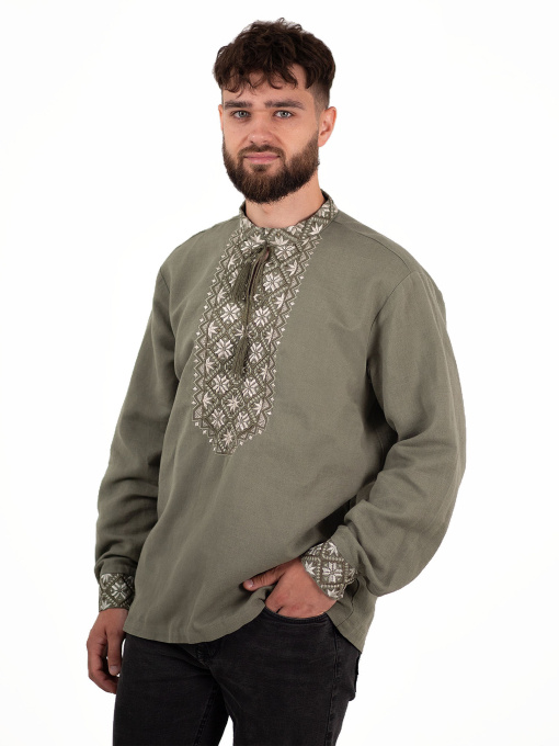 Вышитая рубашка Едельвіка модель 244-25-00 Фото