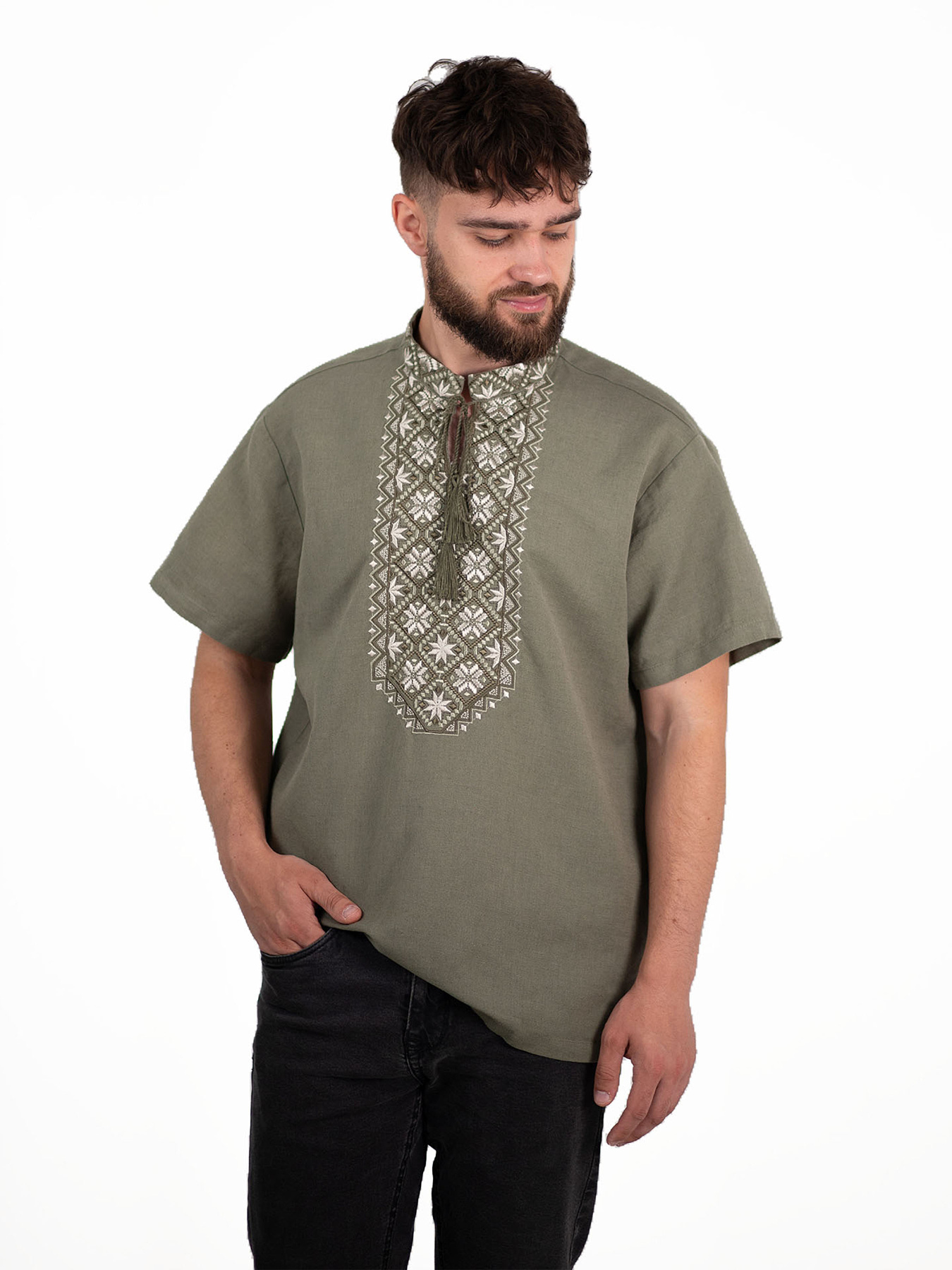 Вышитая рубашка Едельвіка модель 249-25-00 Фото