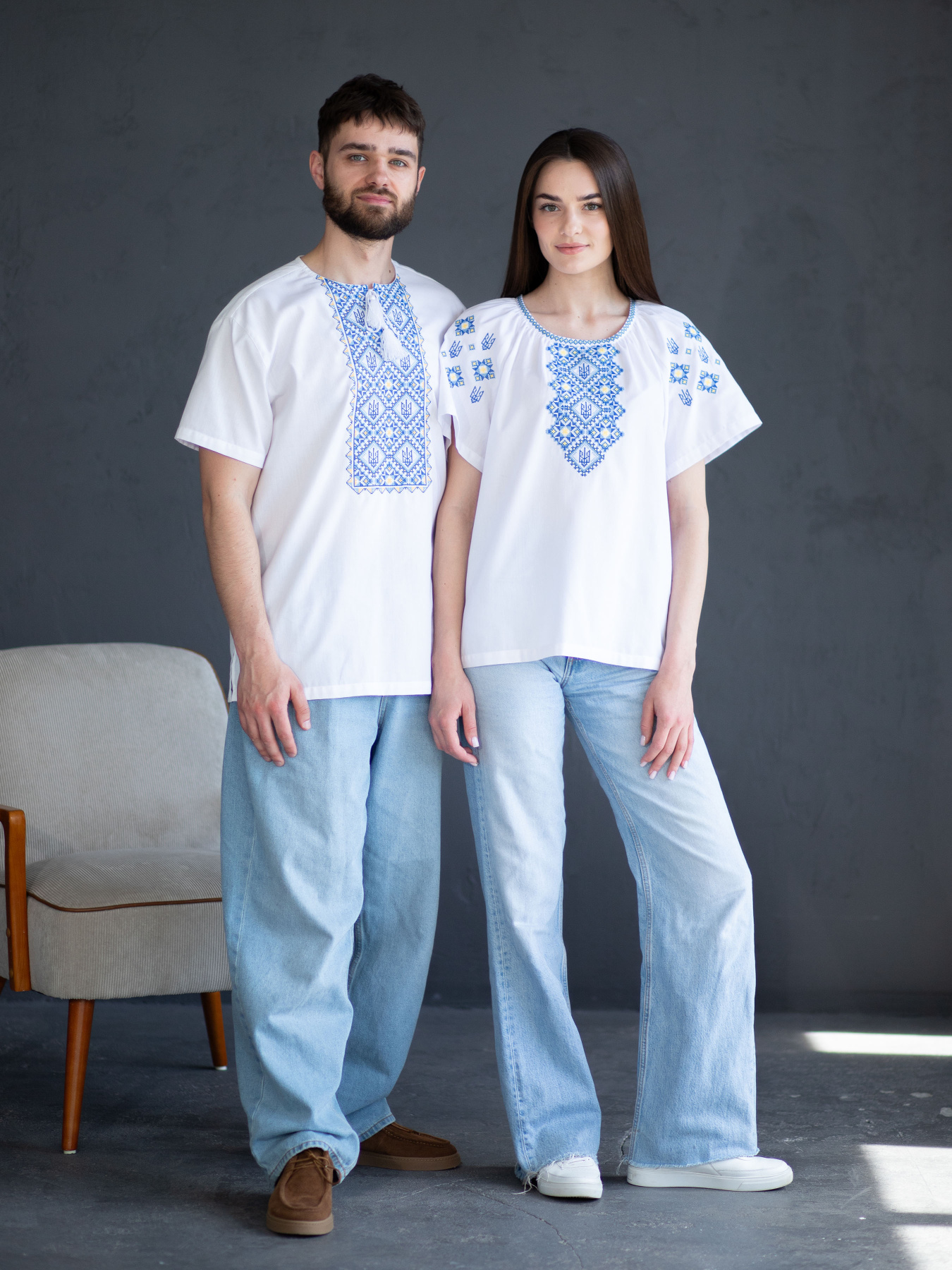 Вышитая рубашка Едельвіка модель 117-25-09 Фото