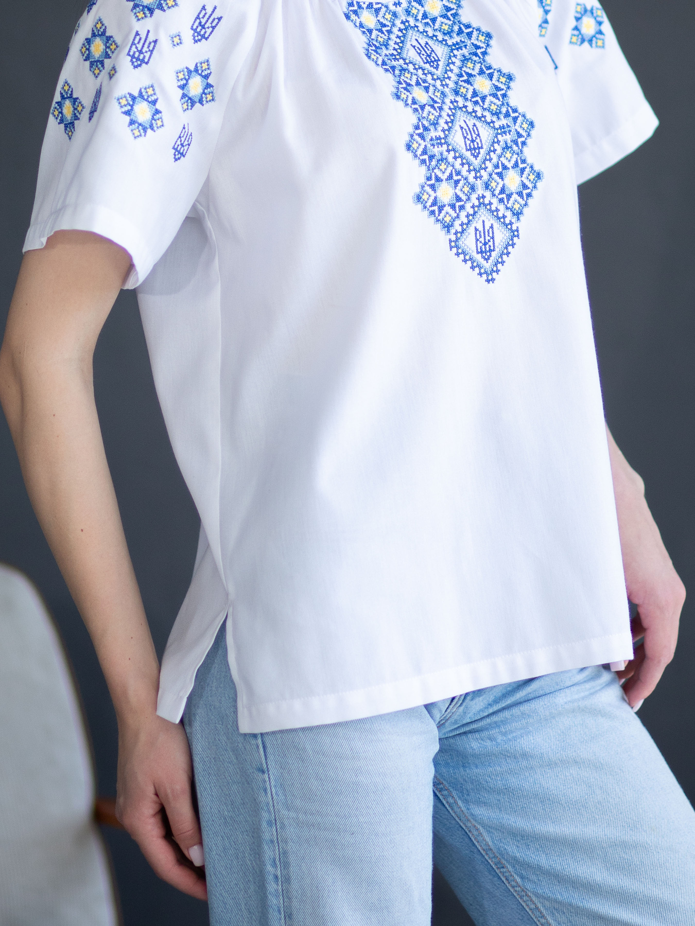 Вышитая рубашка Едельвіка модель 116-25-09 Фото