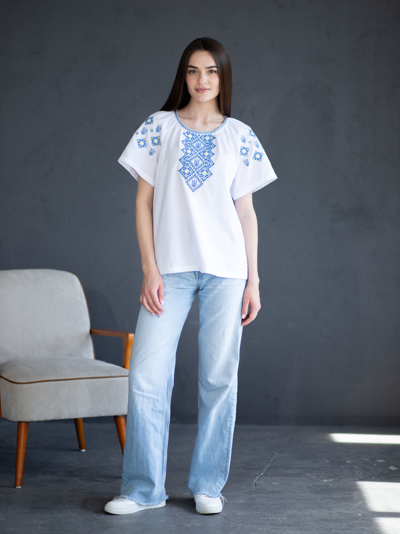 Вишита сорочка Едельвіка модель 116-25-09 Фото