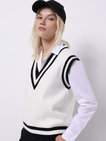 Кофты и свитера Colin’s модель CL1075213_Q1.V1_WHT Фото