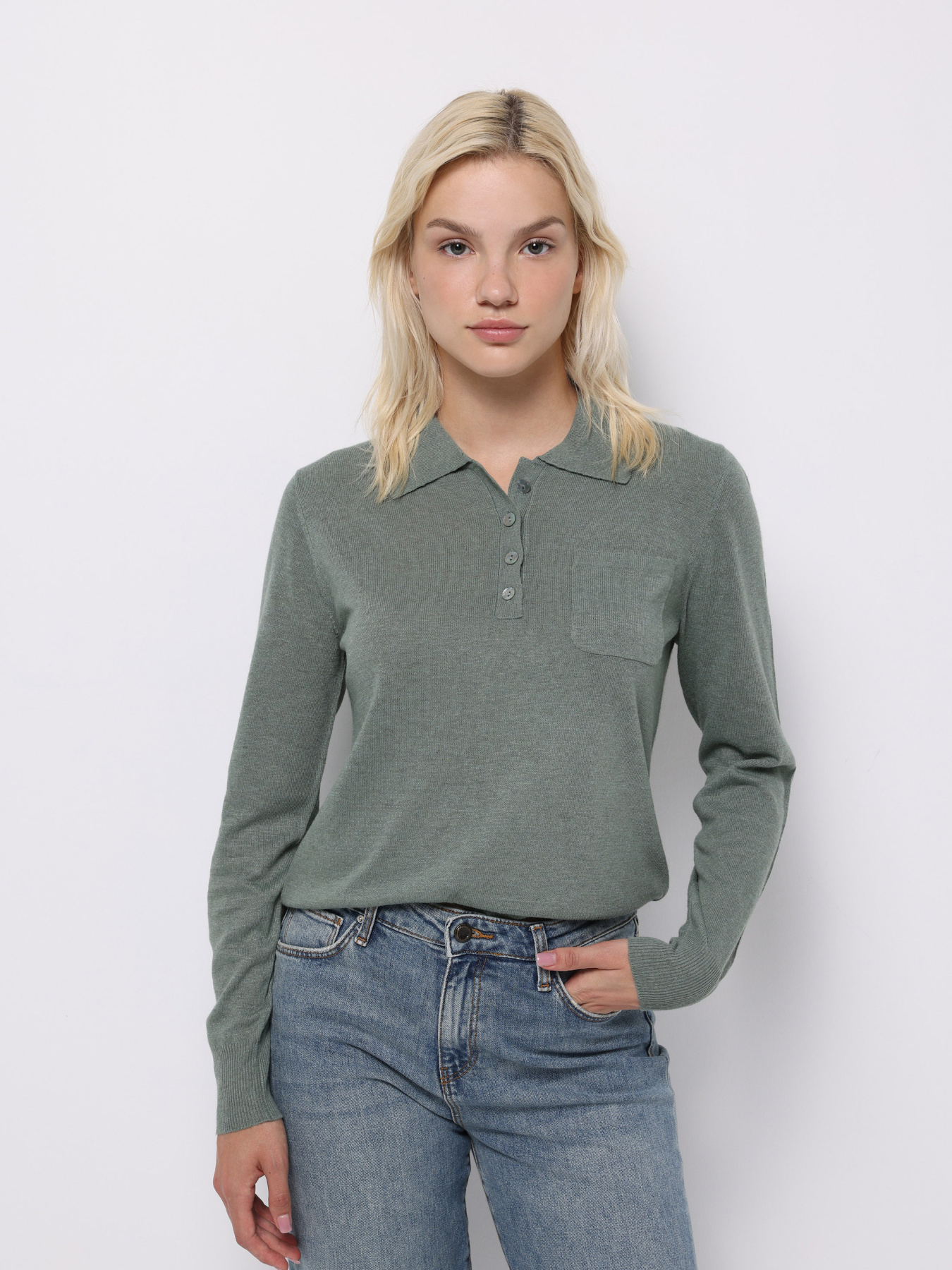 Кофты и свитера Colin’s модель CL1075730_Q1.V1_SAG Фото