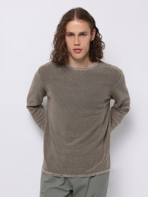 Светр Чоловічий Бежевий  Cl1076274 модель CL1076274_Q1.V1_LBR Фото