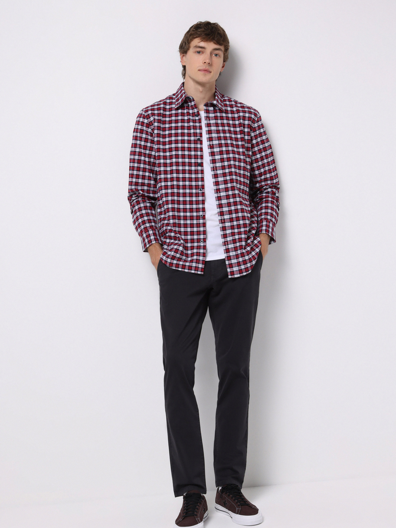 Сорочки Colin’s модель CL1076492_Q1.V1_RED Фото