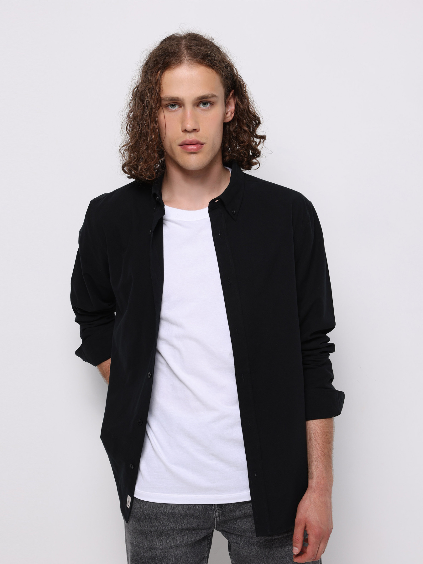 Сорочки Colin’s модель CL1073845_Q1.V1_BLK Фото