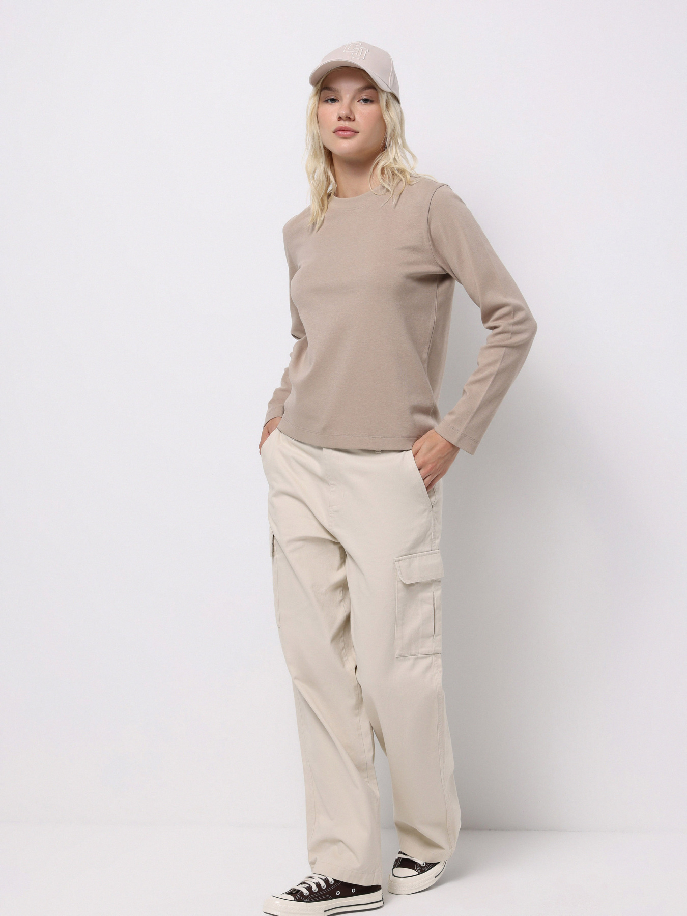 Кофти та светри Colin’s модель CL1076451_Q1.V1_BEI Фото