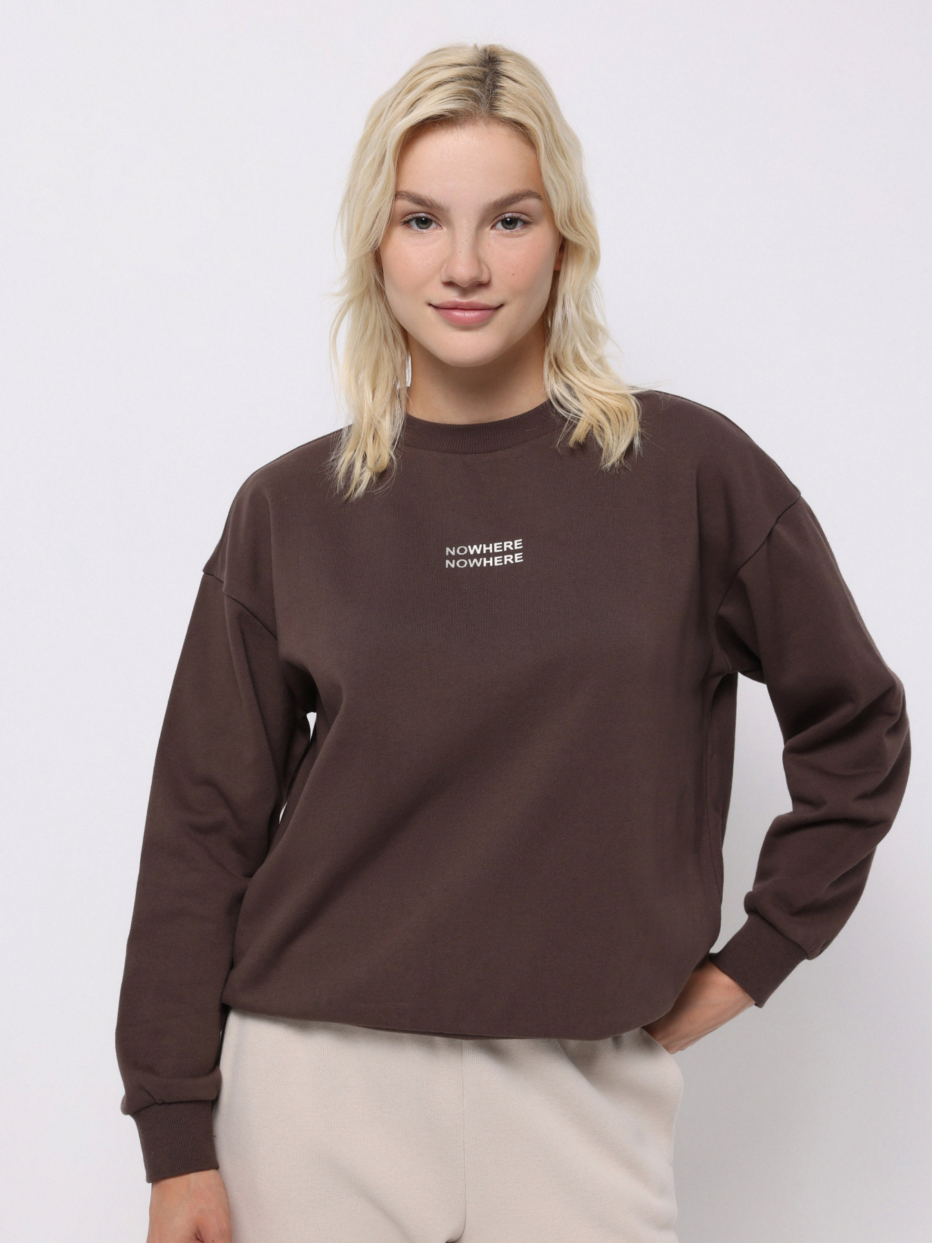 Кофты и свитера Colin’s модель CL1075902_Q1.V1_BRW Фото