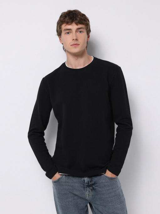 Худи и свитшоты Colin’s модель CL1076433_Q1.V1_BLK Фото