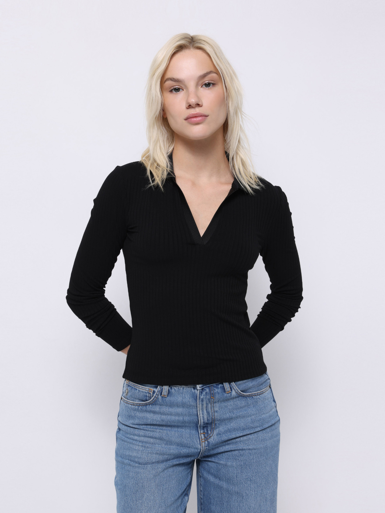 Кофти та светри Colin’s модель CL1075898_Q1.V1_BLK Фото