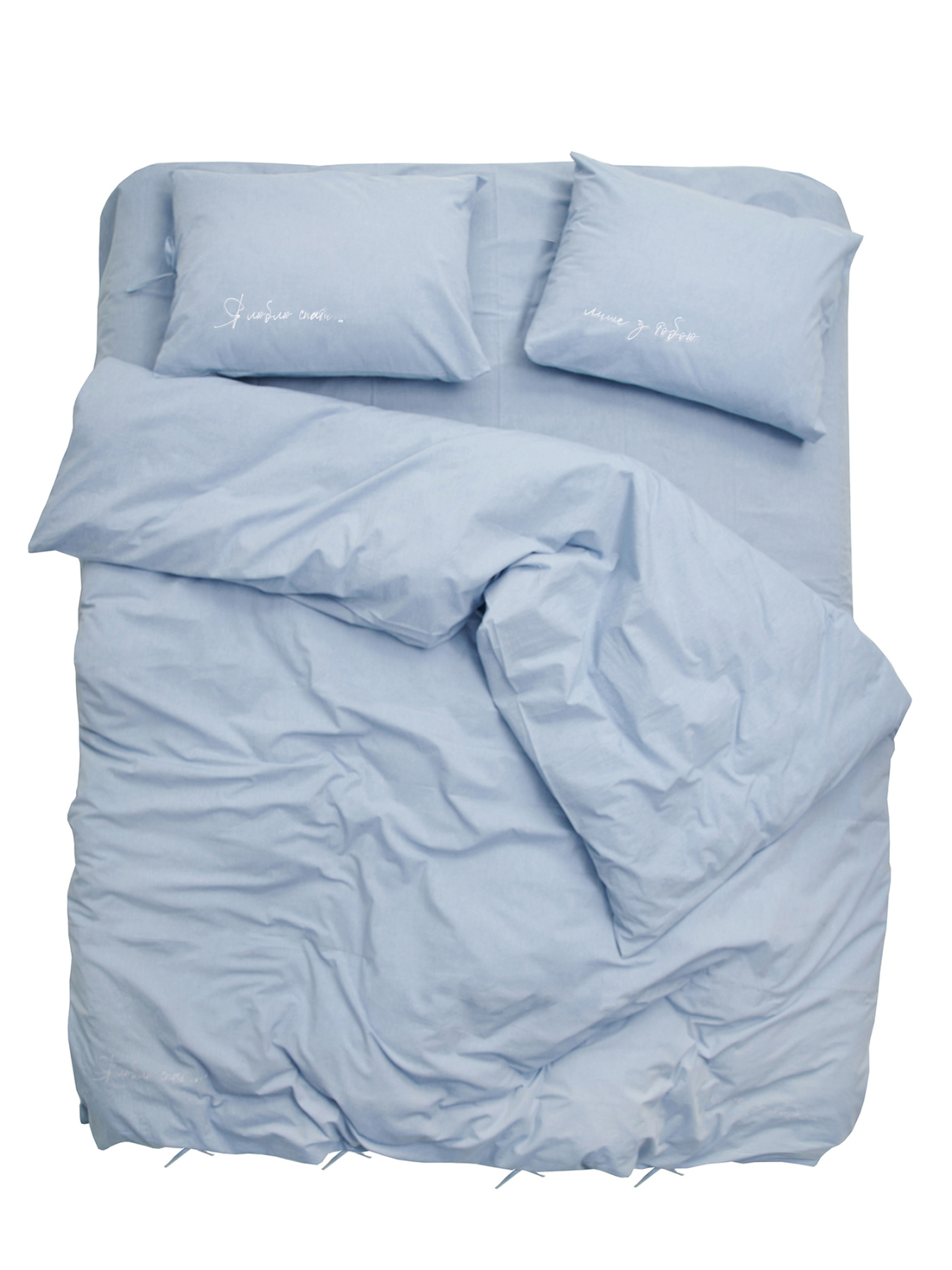 Комплект постельного белья с вышивкой LEVAN HOME модель 4300121 Фото