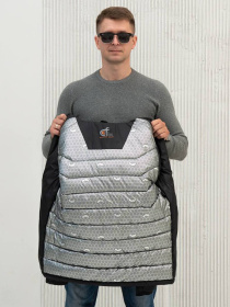 Демісезонна куртка City Fashion Classic модель 67-CFK-GR Фото