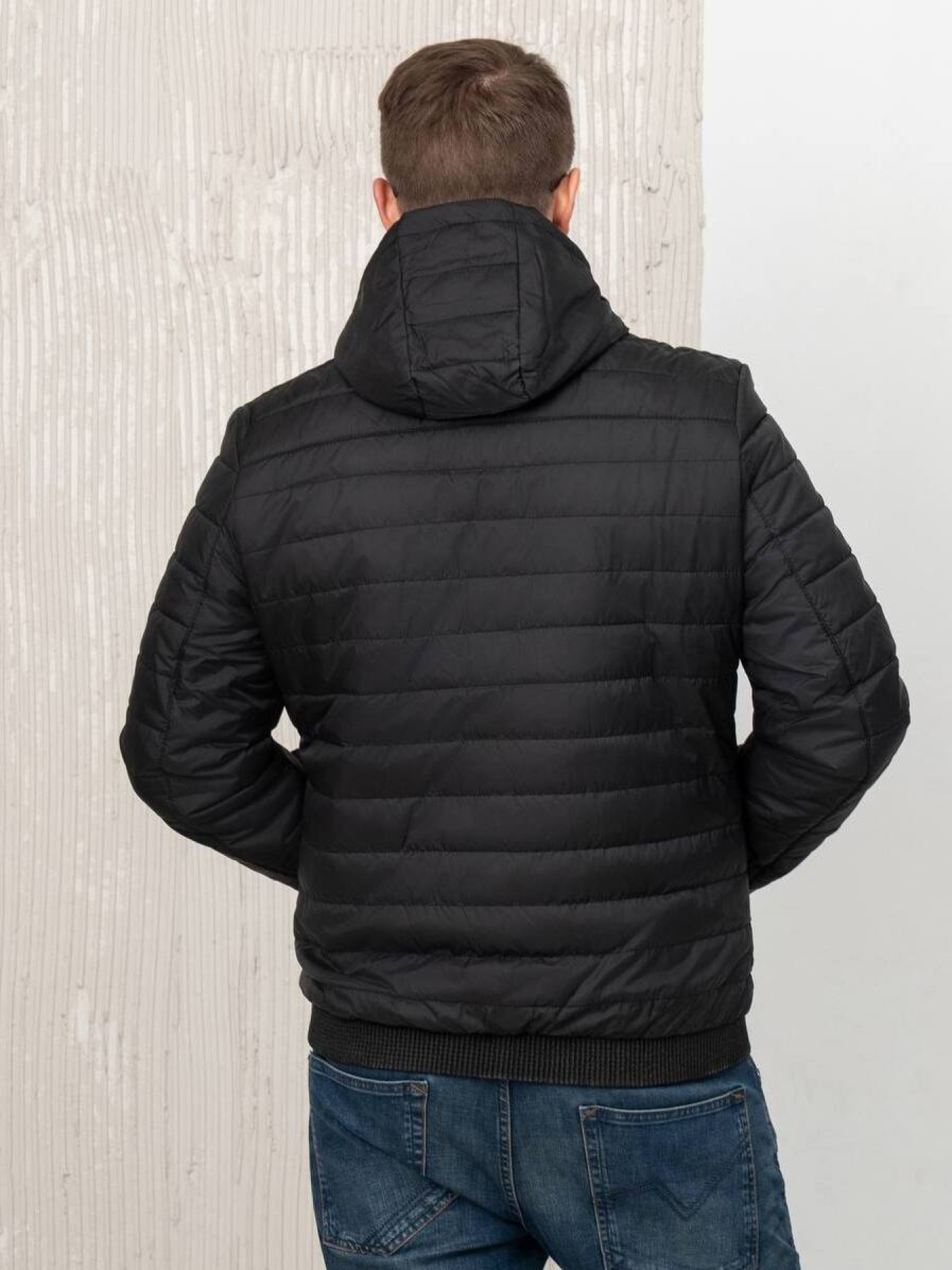 Демисезонная куртка City Fashion Classic модель 35-BLC Фото