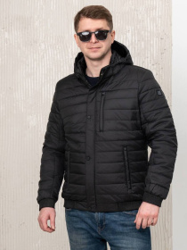 Демисезонная куртка City Fashion Classic модель 35-BLC Фото