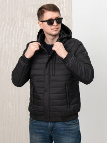 Демісезонна куртка City Fashion Classic модель 35-BLC Фото