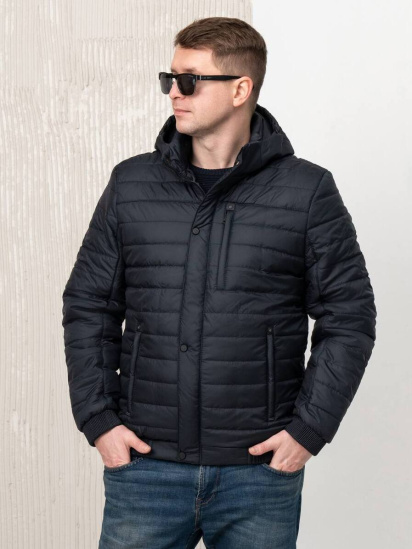 Демісезонна куртка City Fashion Classic модель 35-BLU - фото