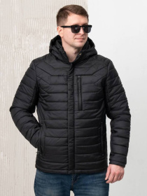 Демісезонна куртка City Fashion Classic модель 65-CFK-BLC Фото