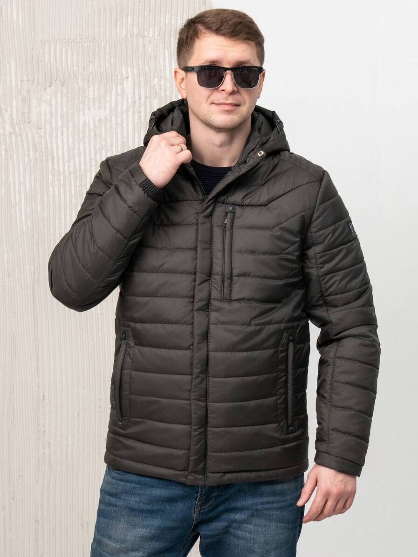 Демісезонна куртка City Fashion Classic модель 65-CFK-KH Фото