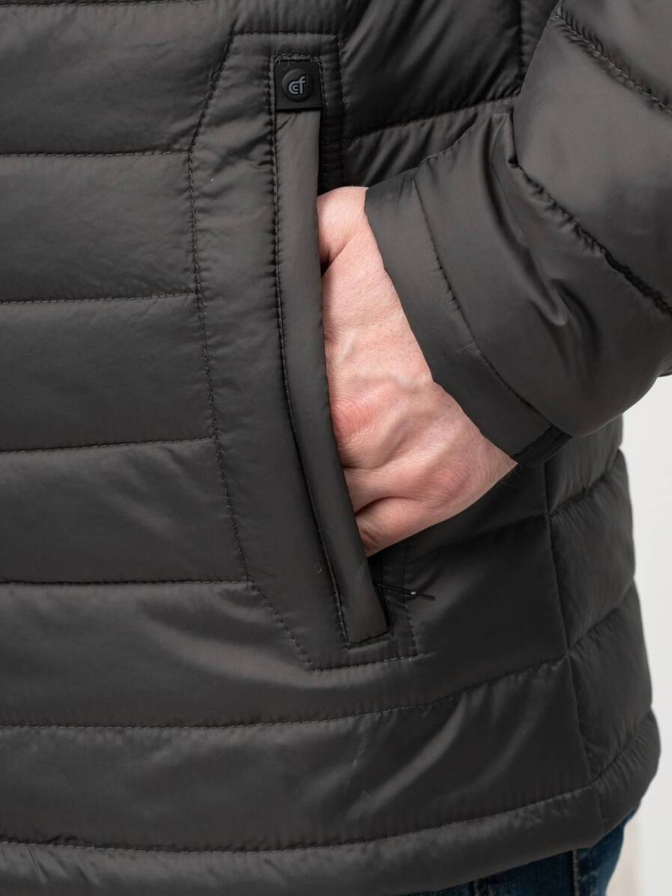 Демісезонна куртка City Fashion Classic модель 65-CFK-GR Фото