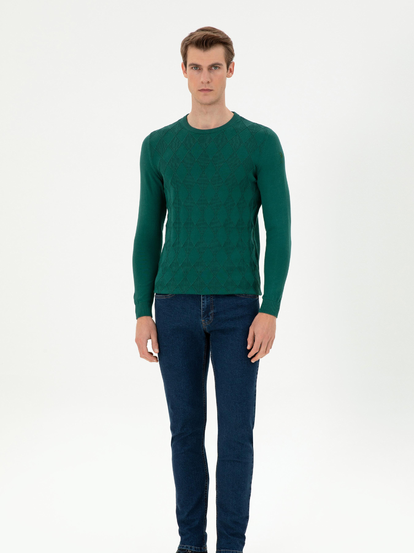 Джемпер US Polo модель G081GL0TK.000.1957259.VR079 Фото