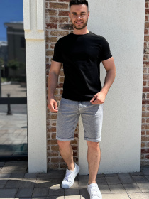 Шорти джинсові Trend Collection модель TC12491LightGreySHRT Фото