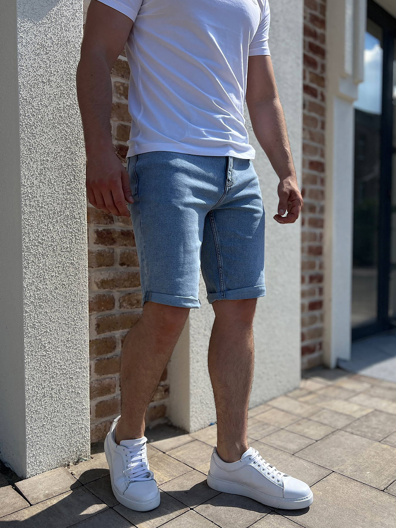 Шорти джинсові Trend Collection модель TC12489BlueLightSHRT Фото