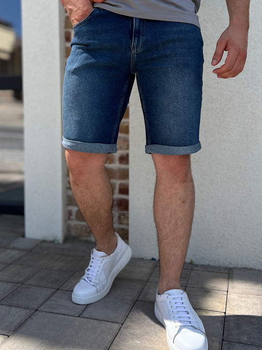 Джинсовые шорты Trend Collection модель TC12488BlueSHRT Фото