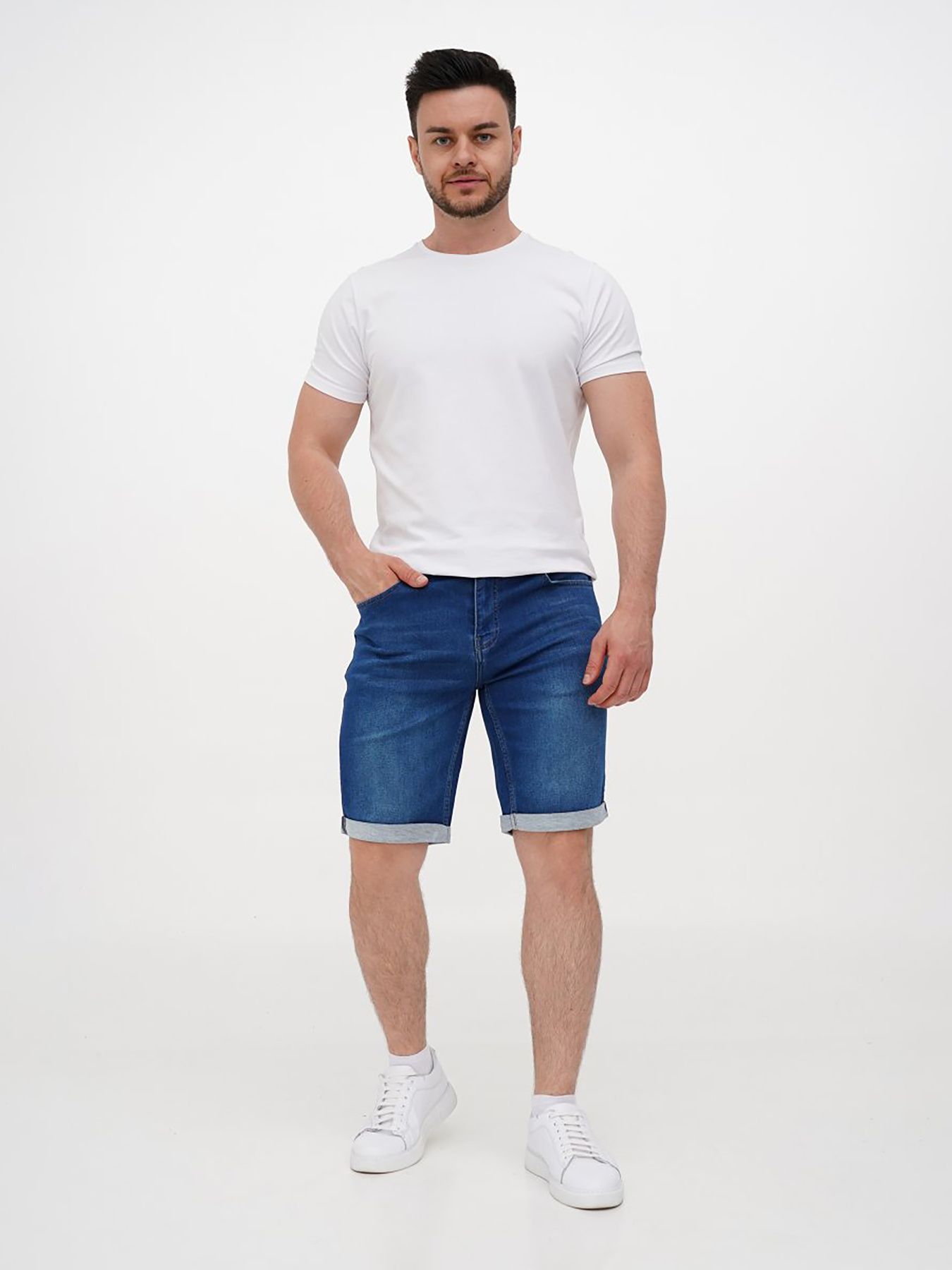 Шорти джинсові Trend Collection модель TC12114BlueSHRT Фото