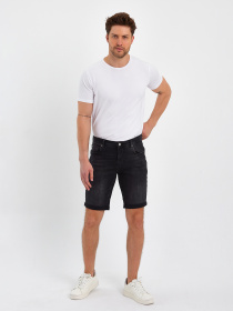 Шорти джинсові Trend Collection модель TC8928BlackSHRT Фото
