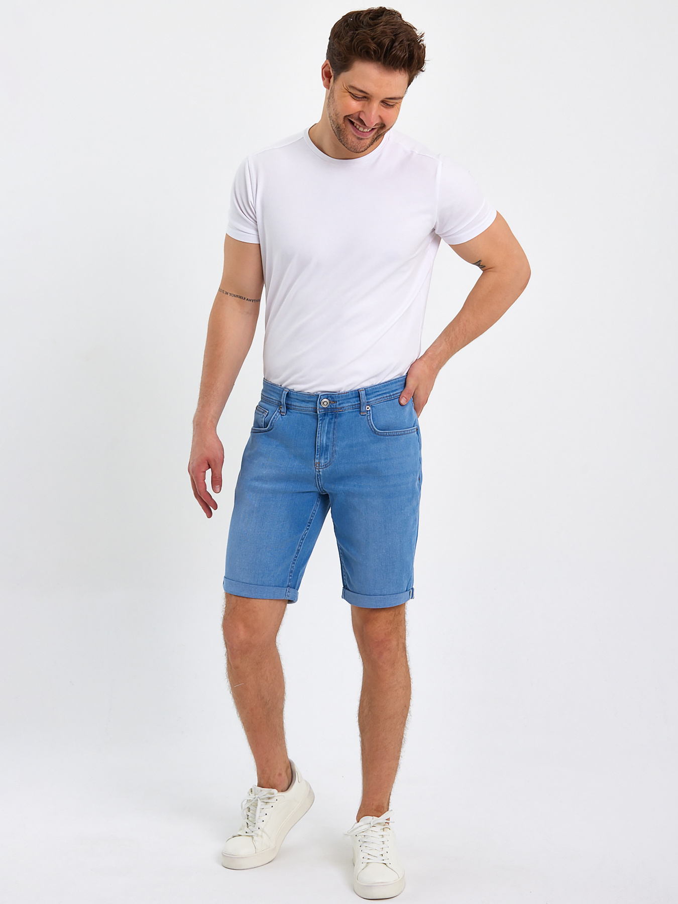 Джинсові шорти Trend Collection модель TC8927LightBlueSHRT Джинсові шорти Trend Collection модель TC8927LightBlueSHRT Фото