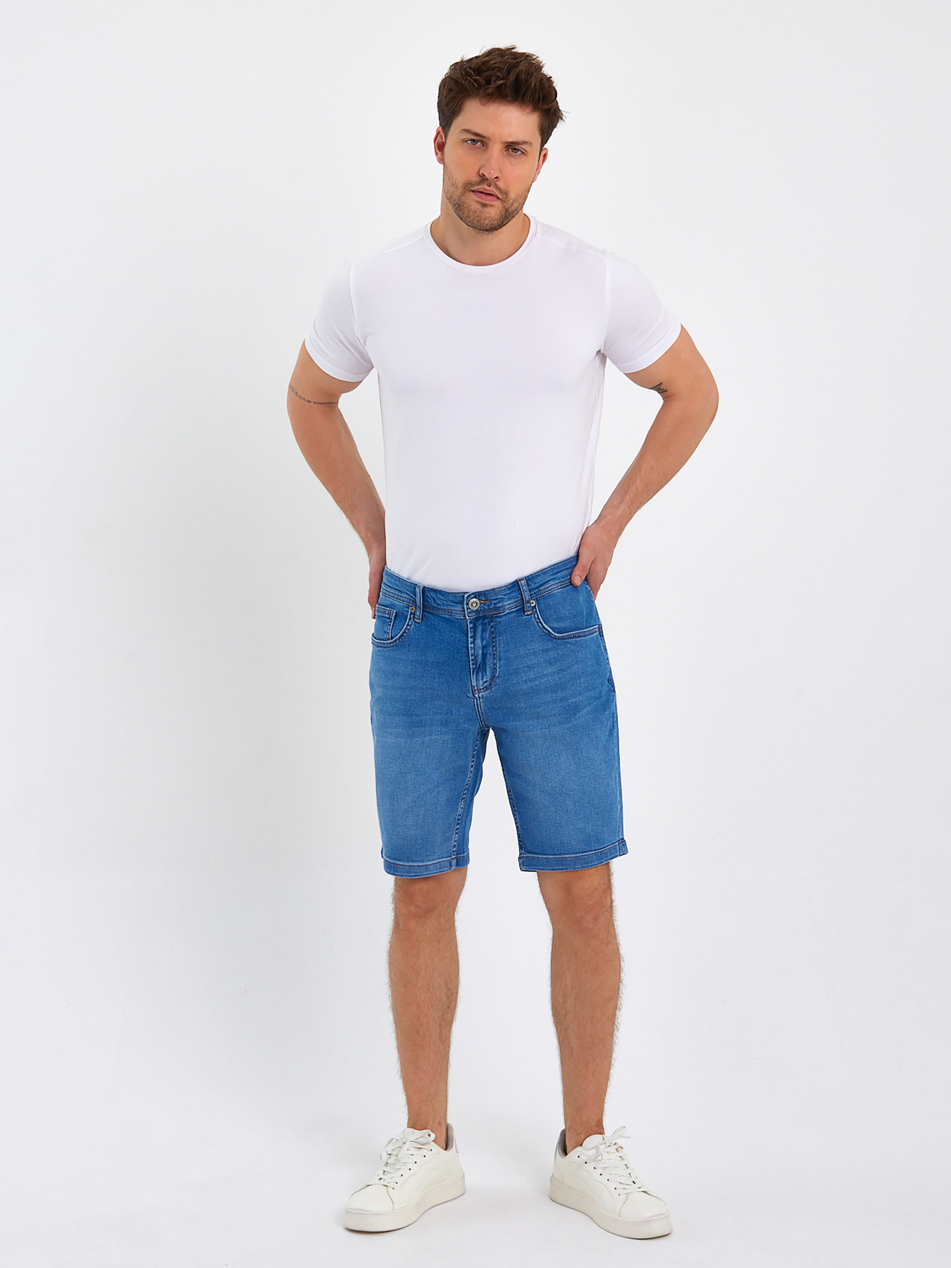 Джинсові шорти Trend Collection модель TC8925LightBlueSHRT Джинсові шорти Trend Collection модель TC8925LightBlueSHRT Фото