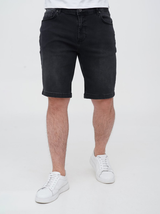 Джинсові шорти Trend Collection модель TC14467BlackSHRT Фото
