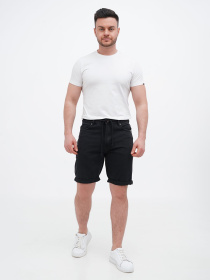 Шорти джинсові Trend Collection модель TC13707BlackSHRT Фото