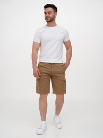 Шорти спортивні Trend Collection модель TC12158LightBrownSPRTSHRT Фото