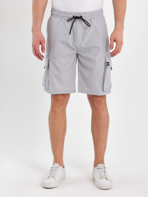 Шорты спортивные Trend Collection модель TC8334LightGreySPRTSHRT Фото