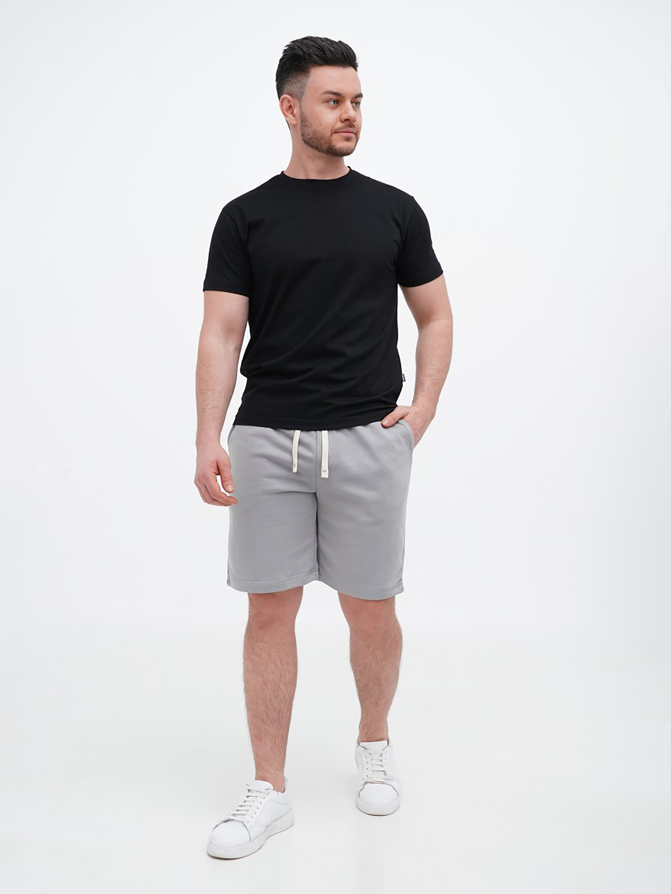 Шорти спортивні Trend Collection модель TC13619LightGreySPRTSHRT Фото