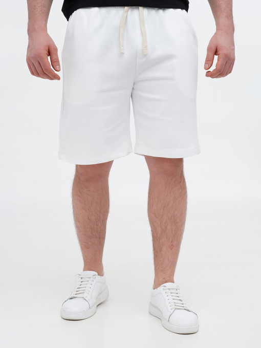 Шорты спортивные Trend Collection модель TC13618WhiteSPRTSHRT Фото