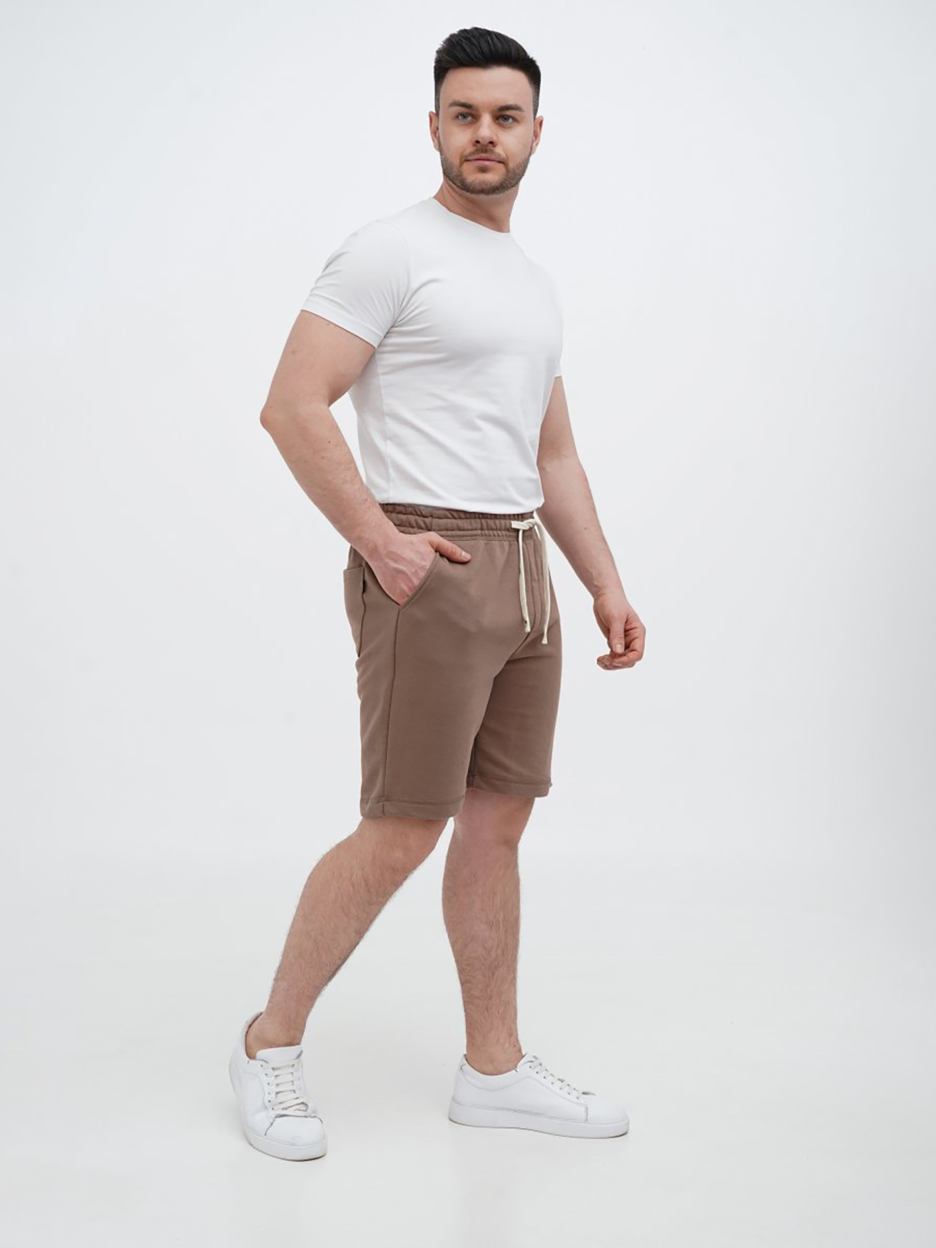 Шорты спортивные Trend Collection модель TC13614BrownSPRTSHRT Фото