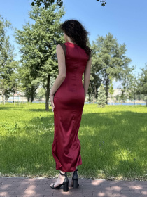 Платье макси CAT ORANGE модель 5826c Платье макси CAT ORANGE модель 5826c Фото