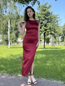 Платье макси CAT ORANGE модель 5826c Платье макси CAT ORANGE модель 5826c Фото