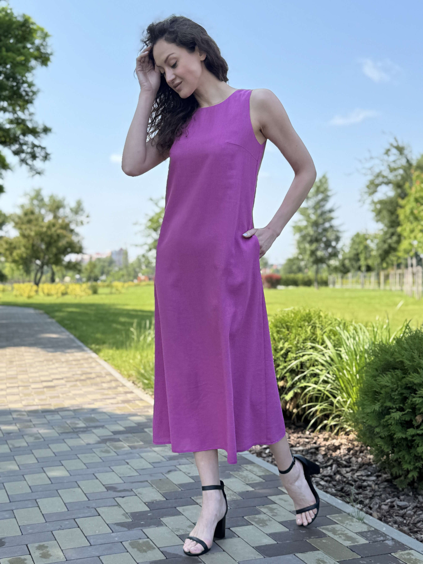 Платье макси CAT ORANGE модель 5829 Фото