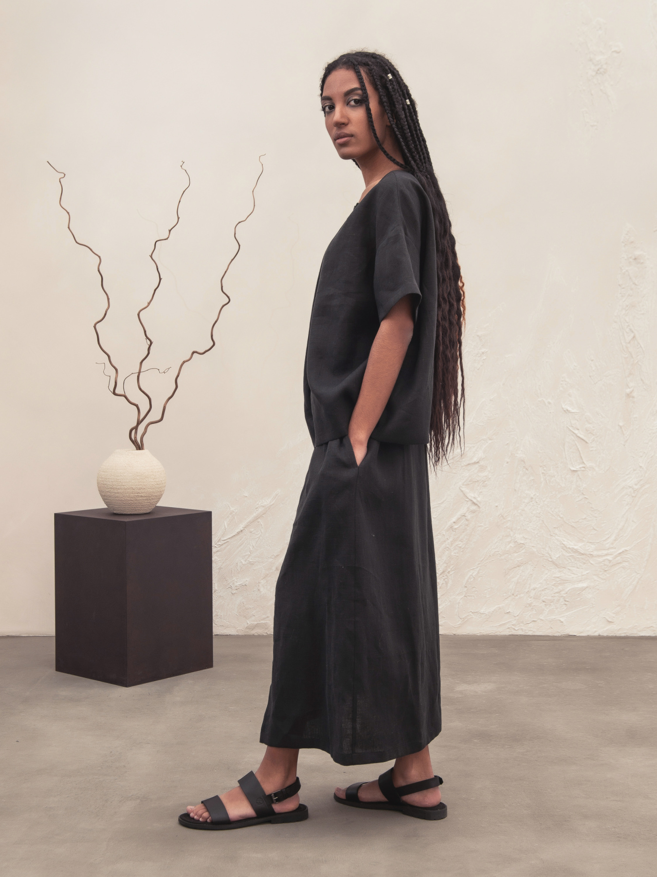 Юбка миди HankaKohana Lidia модель HK1221002b Фото