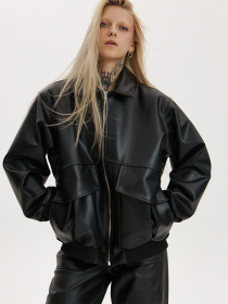 Куртка кожаная TUR Харді модель 000012968 Фото