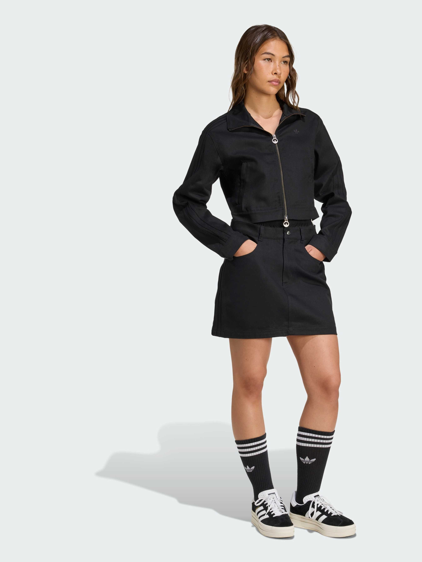 Джинсова куртка Adidas модель JW7267 Фото