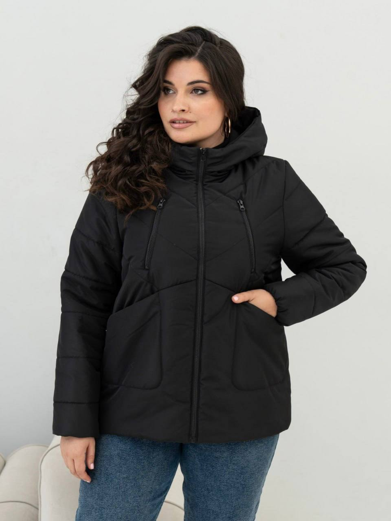 Демісезонна куртка UVENTUM модель 00431-1-mt Фото