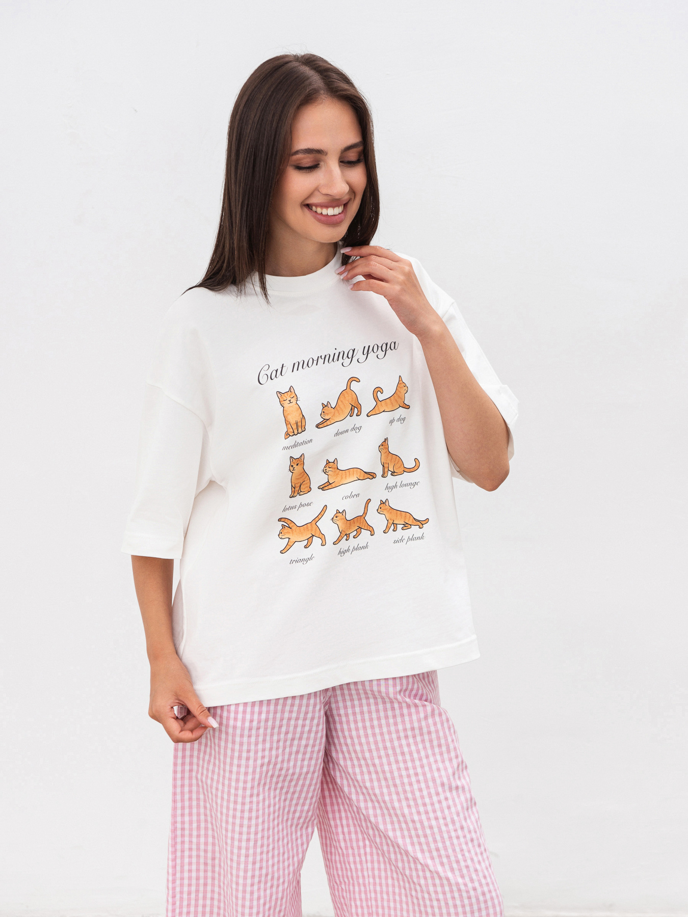 Футболка Romashka Йога модель 204029303091 Фото