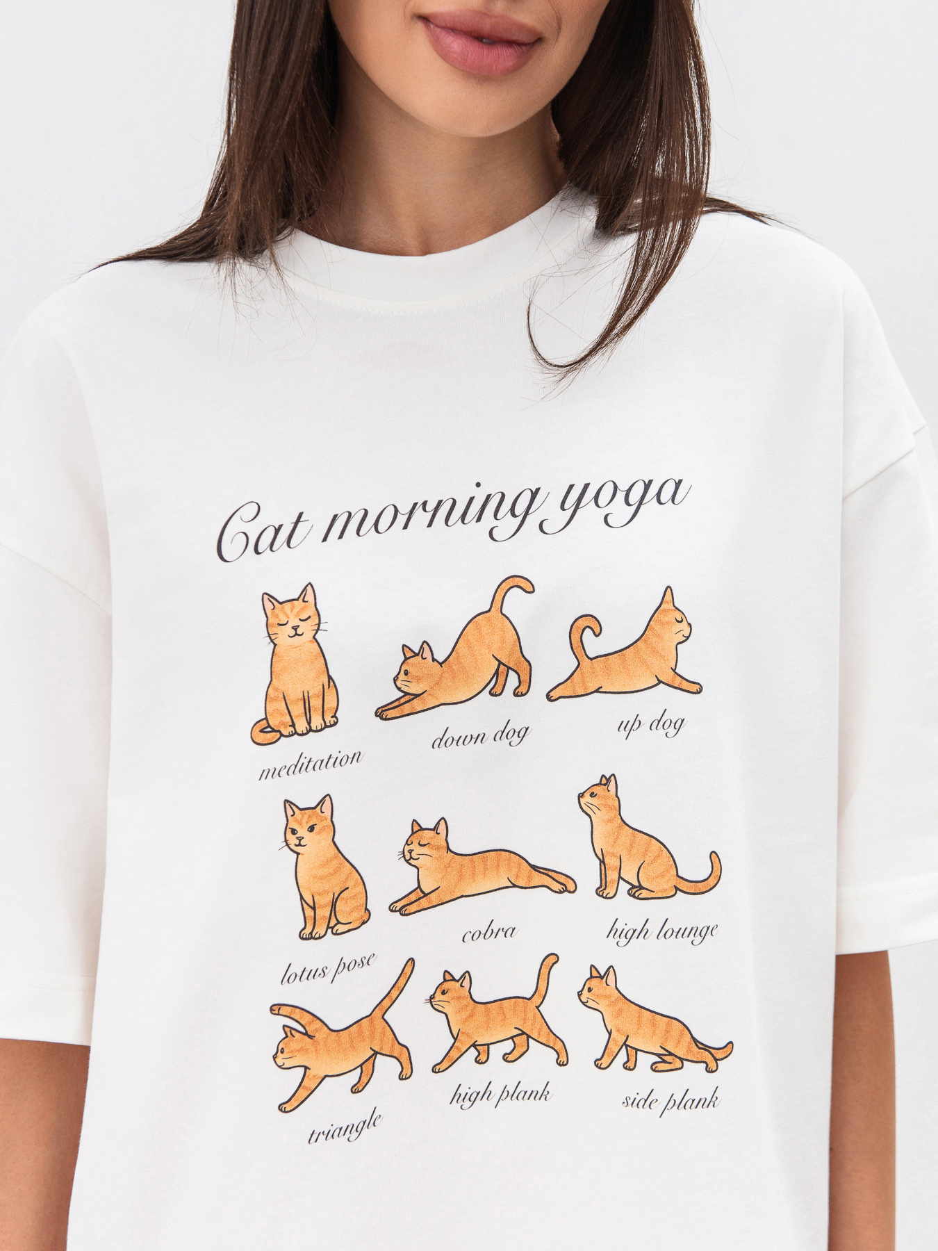 Футболка Romashka Йога модель 204029303091 Фото